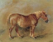 James Ward A Suffolk Punch oil